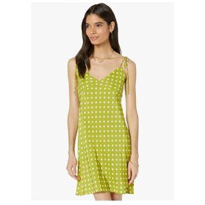 Levi's Gem Slip Spaghetti Tie Straps Floral Print Dress. Size L